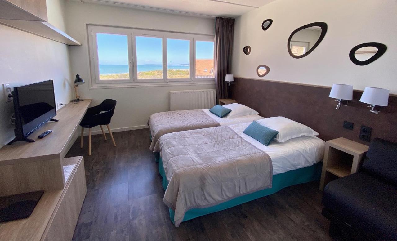 Hotel Club De La Plage Merville-Franceville-Plage Buitenkant foto