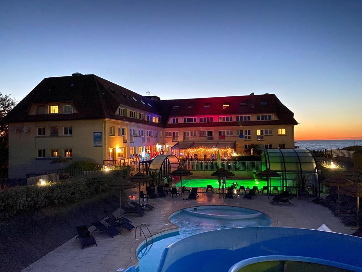 Hotel Club De La Plage Merville-Franceville-Plage Buitenkant foto