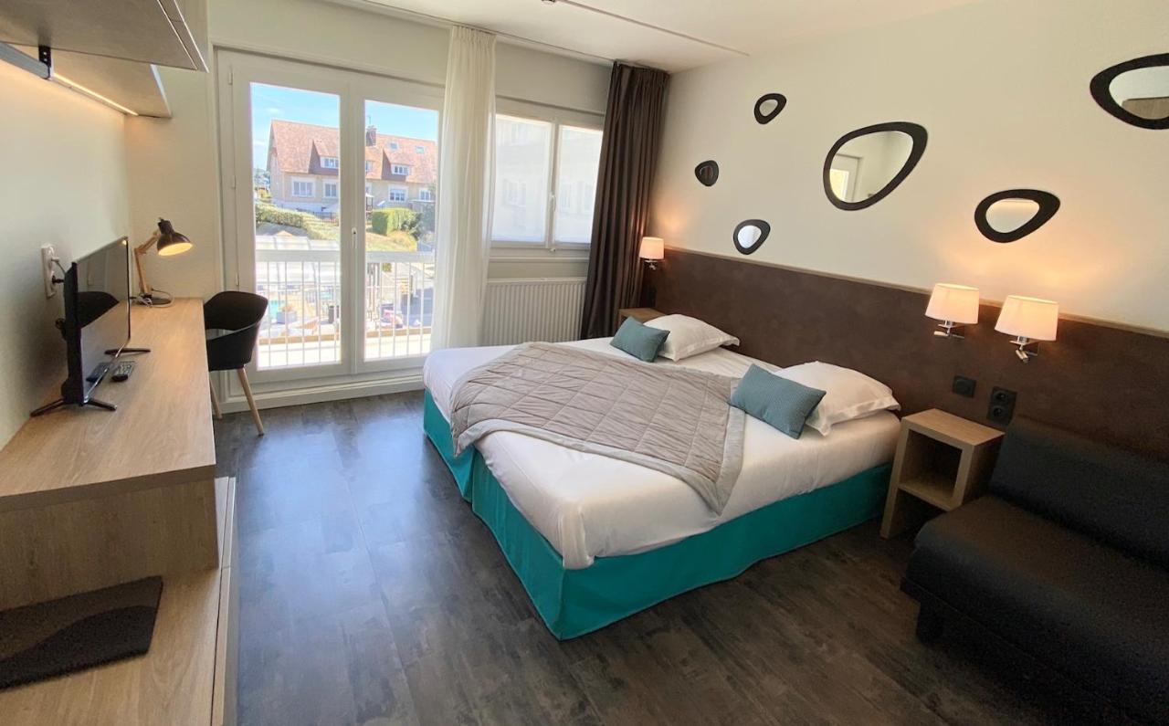 Hotel Club De La Plage Merville-Franceville-Plage Buitenkant foto