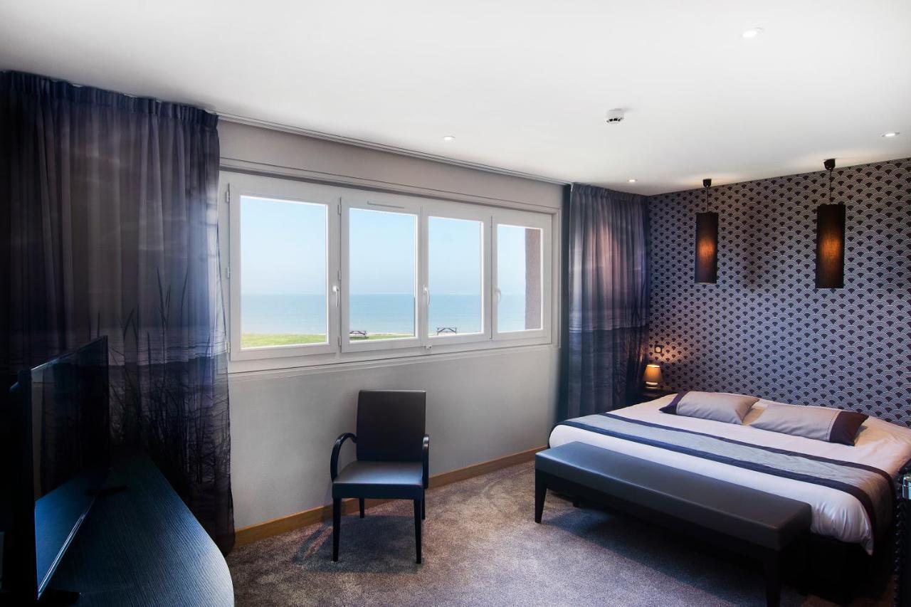 Hotel Club De La Plage Merville-Franceville-Plage Buitenkant foto