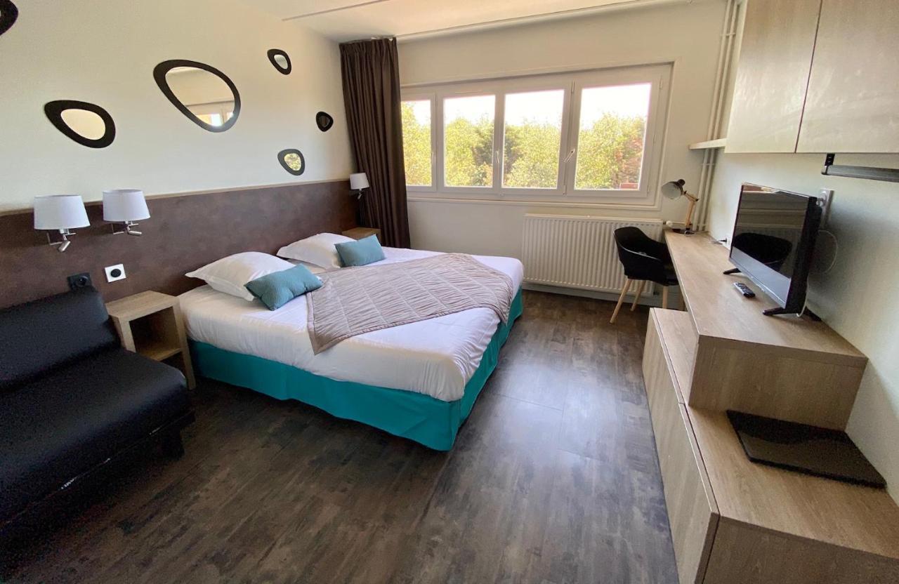 Hotel Club De La Plage Merville-Franceville-Plage Buitenkant foto