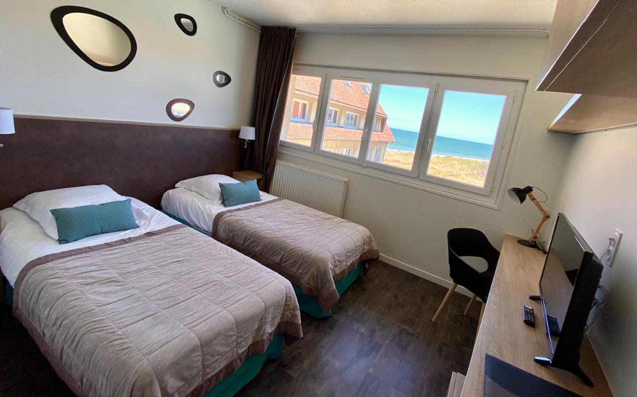 Hotel Club De La Plage Merville-Franceville-Plage Buitenkant foto