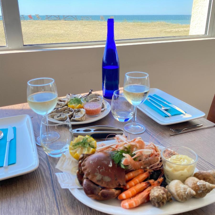 Hotel Club De La Plage Merville-Franceville-Plage Buitenkant foto