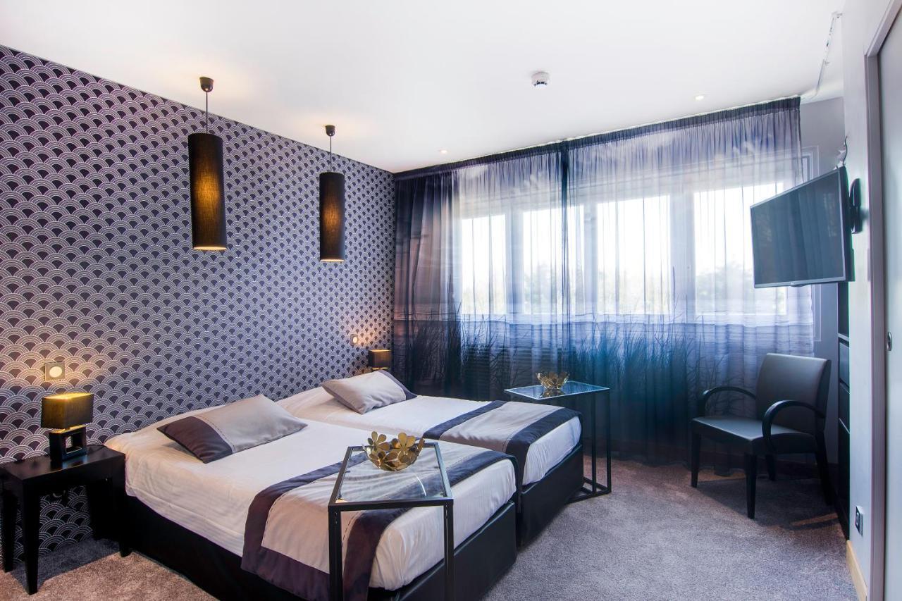 Hotel Club De La Plage Merville-Franceville-Plage Buitenkant foto